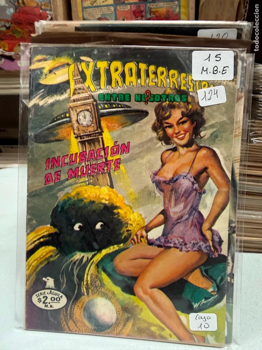 Tebeos: EXTRATERRESTRES ENTRE NOSOTROS EDITORIAL NOVARO SERIE AGUILA NUMERO 15