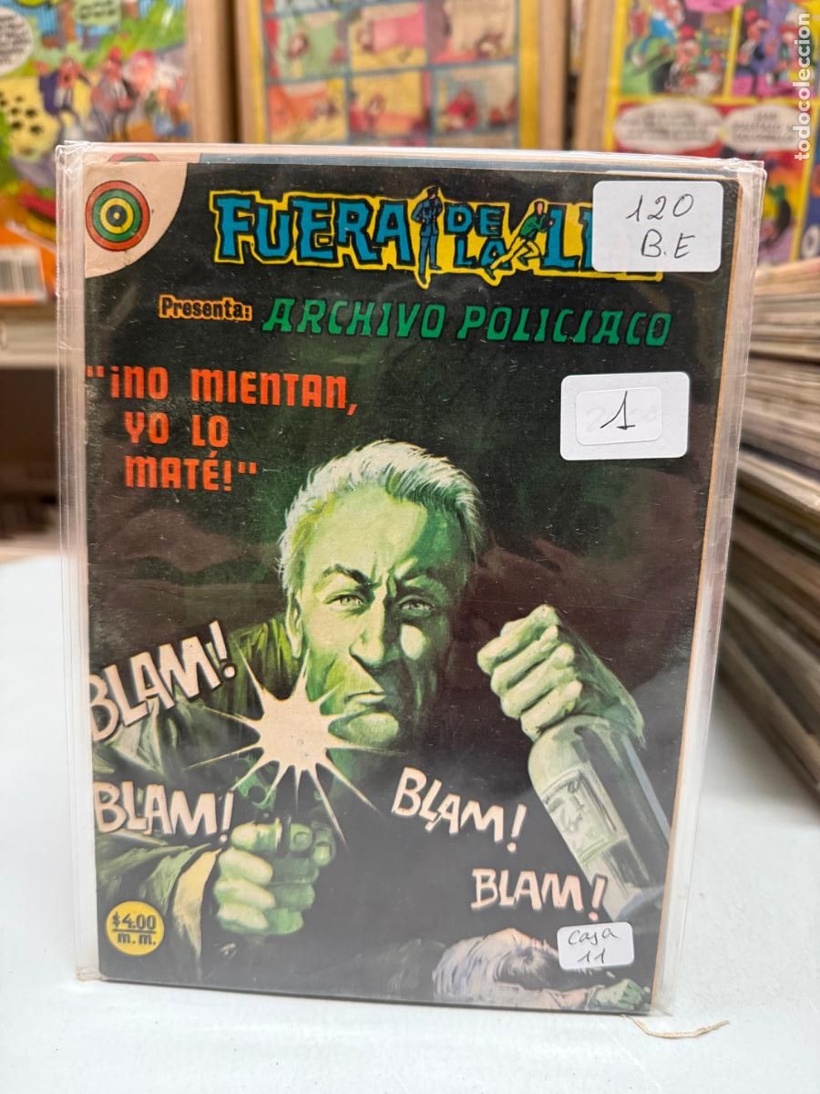 Comics: FUERA DE LA LEY EDITORIAL NOVARO SERIE AGUILA NUMERO 120
