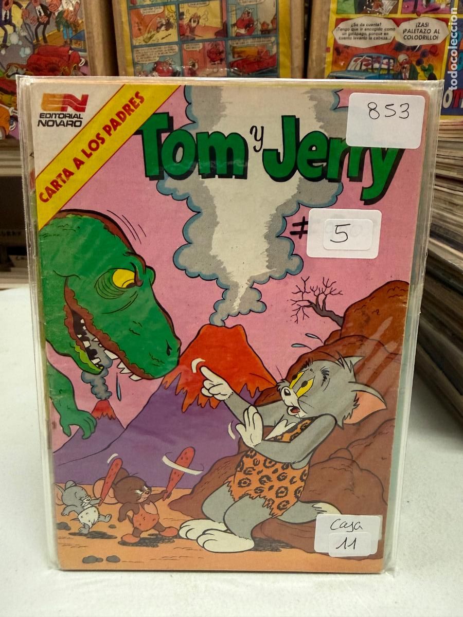 Comics: TOM Y JERRY EDITORIAL NOVARO SERIE AGUILA NUMERO 853