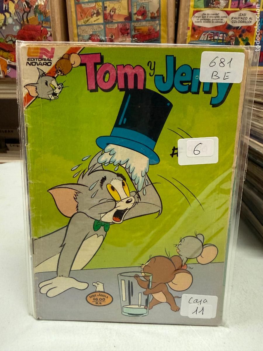 Comics: TOM Y JERRY EDITORIAL NOVARO SERIE AGUILA NUMERO 681