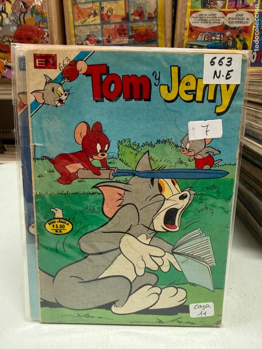 Comics: TOM Y JERRY EDITORIAL NOVARO SERIE AGUILA NUMERO 663
