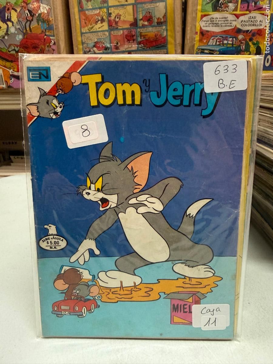Comics: TOM Y JERRY EDITORIAL NOVARO SERIE AGUILA NUMERO 633