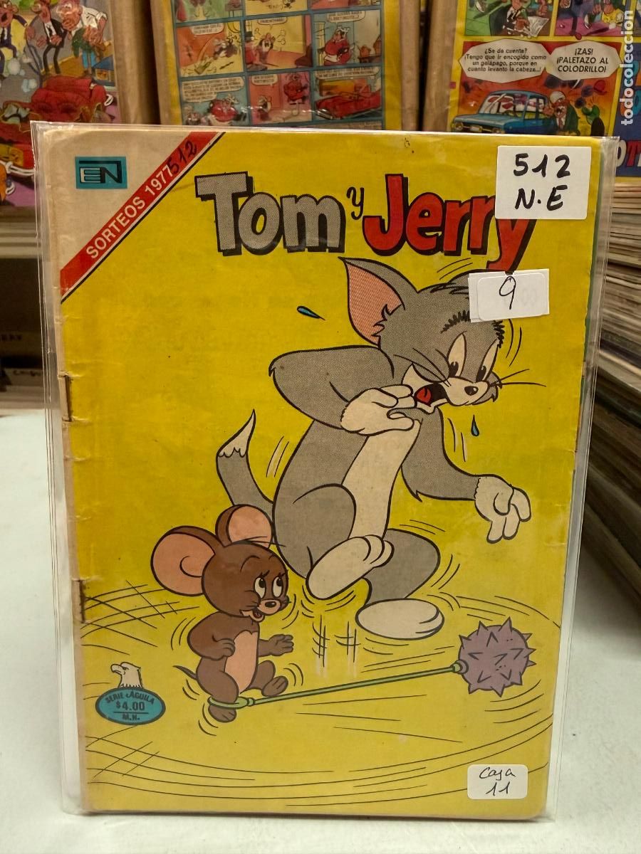 Comics: TOM Y JERRY EDITORIAL NOVARO SERIE AGUILA NUMERO 512