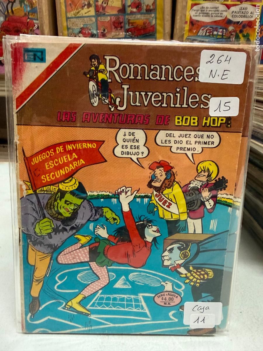 Tebeos: ROMANCES JUVENILES EDITORIAL NOVARO SERIE AGUILA NUMERO 264