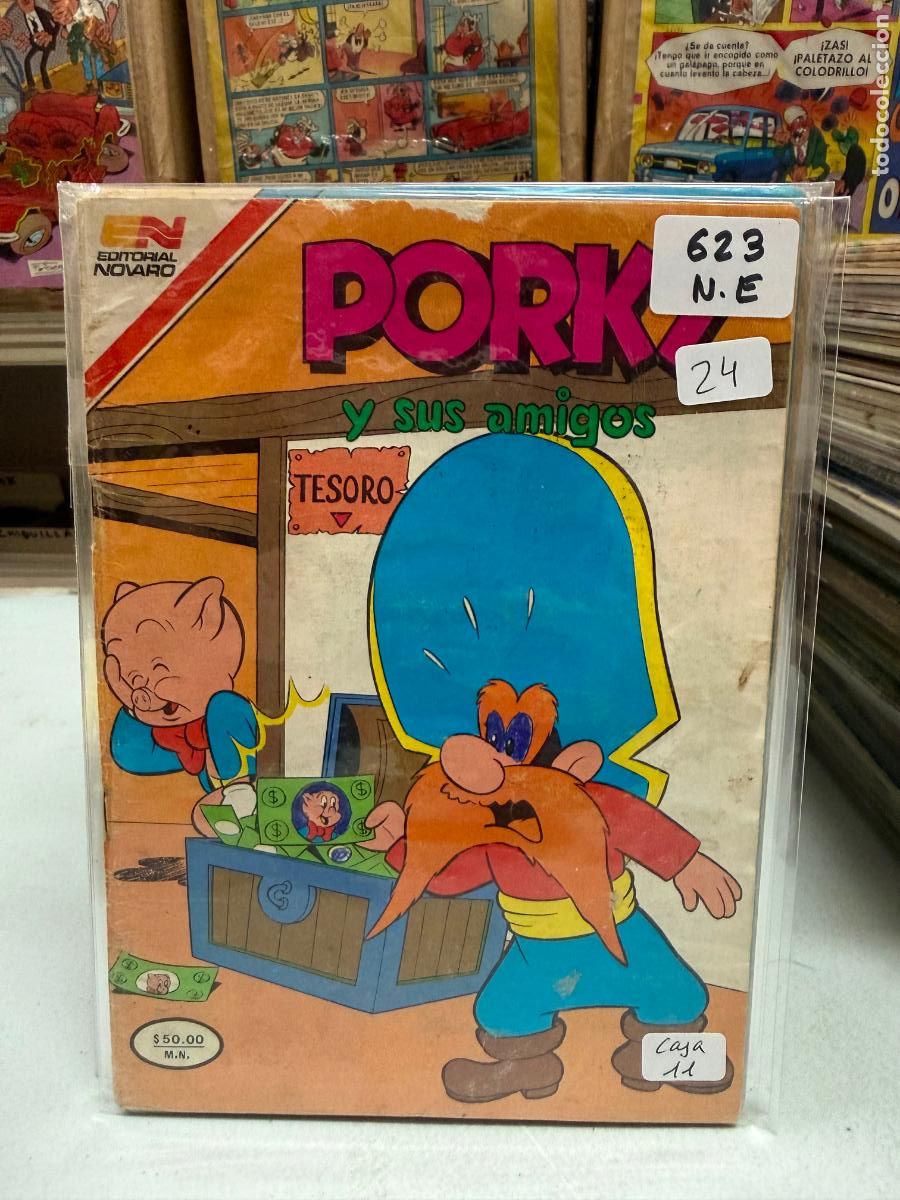 Tebeos: PORKY Y SUS AMIGOS EDITORIAL NOVARO SERIE AGUILA NUMERO 623