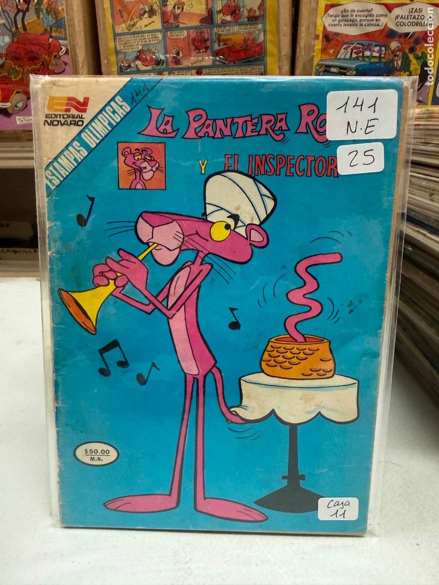 Tebeos: PANTERA ROSA EDITORIAL NOVARO SERIE AGUILA NUMERO 141