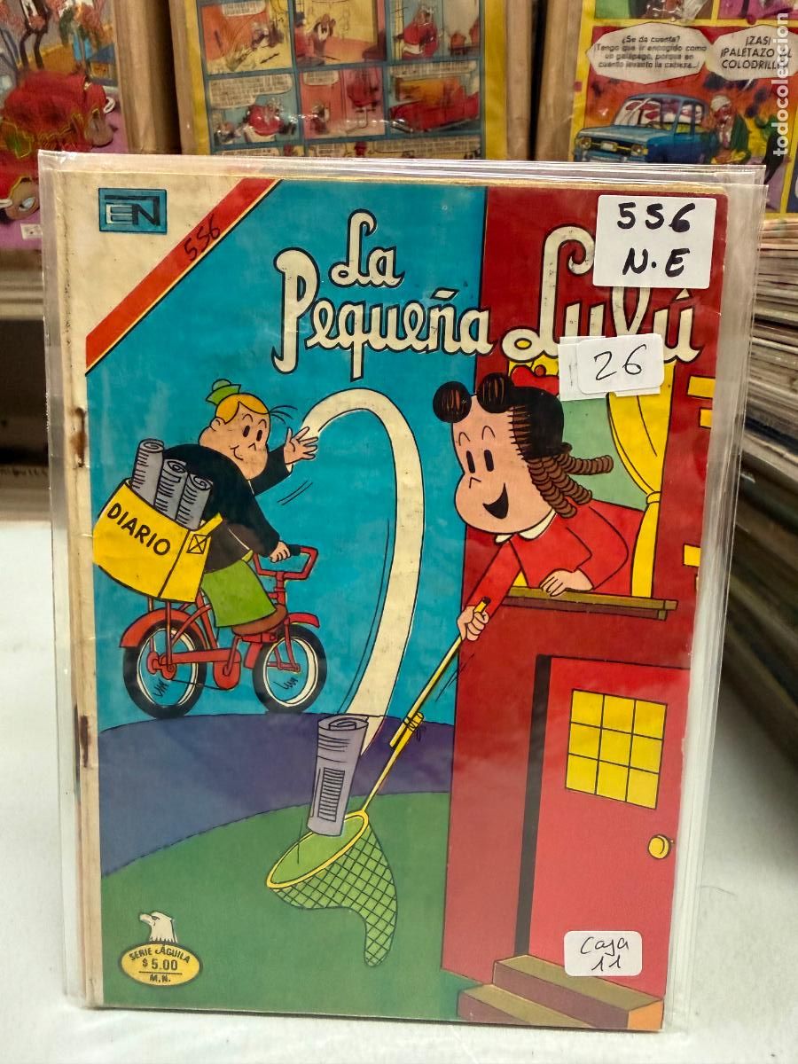 Tebeos: LA PEQUE&Ntilde;A LULU EDITORIAL NOVARO SERIE AGUILA NUMERO 556