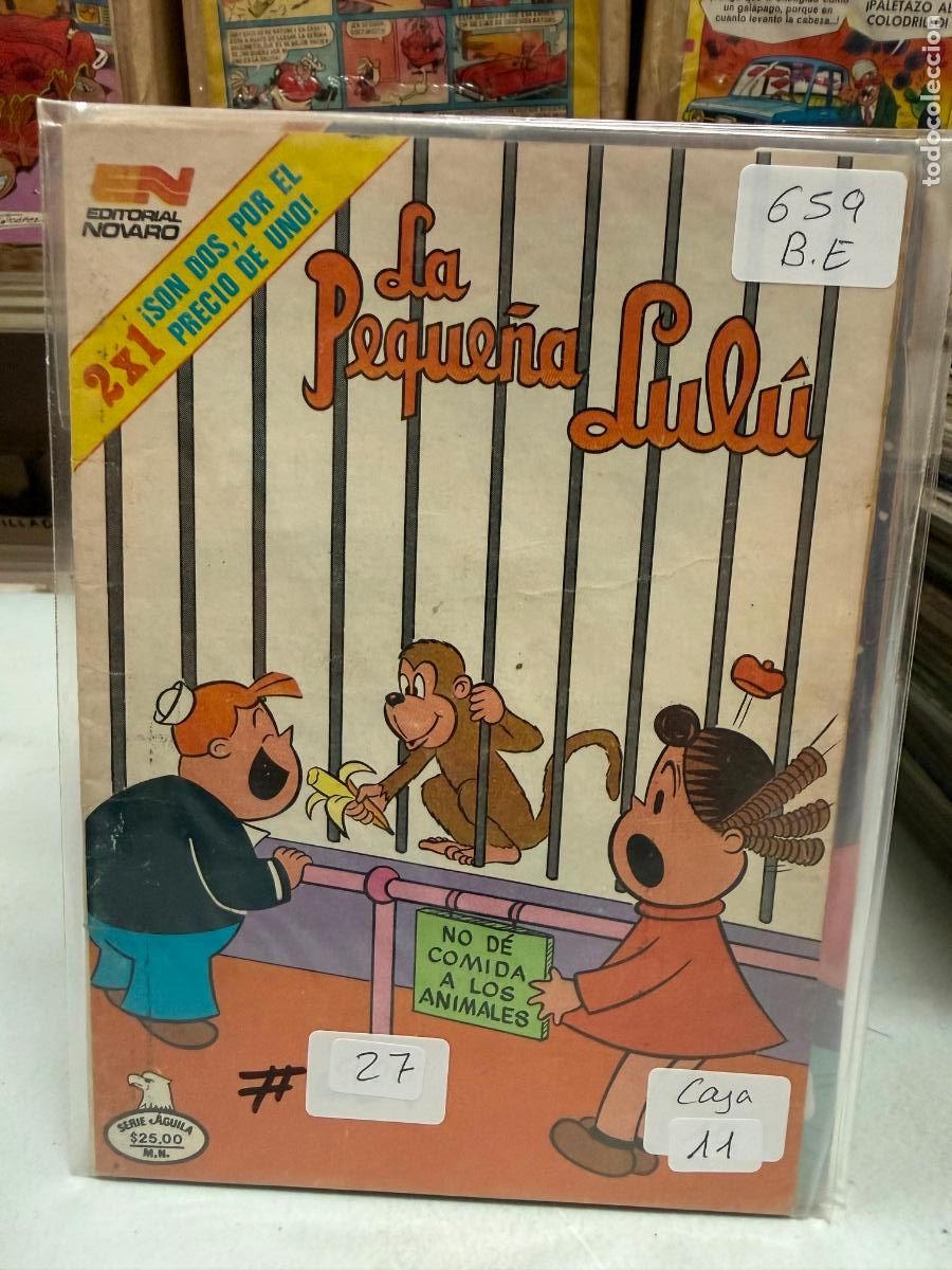 Tebeos: LA PEQUE&Ntilde;A LULU EDITORIAL NOVARO SERIE AGUILA NUMERO 659