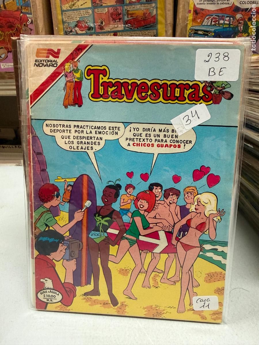 Tebeos: TRAVESURAS EDITORIAL NOVARO SERIE AGUILA NUMERO 238