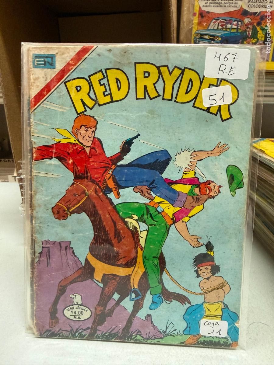Tebeos: RED RYDER EDITORIAL NOVARO SERIE AGUILA NUMERO 467