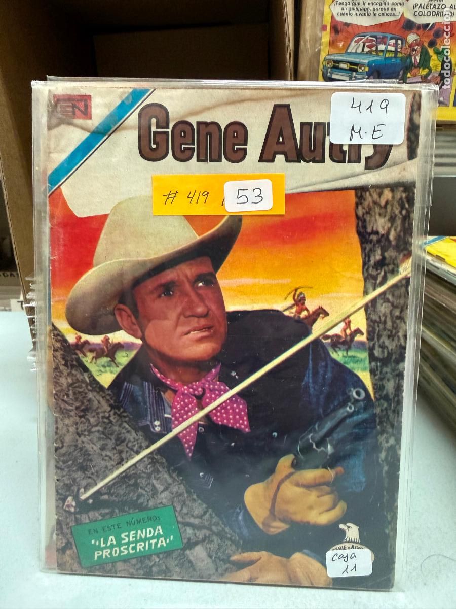 Tebeos: GENE AUTRY EDITORIAL NOVARO SERIE AGUILA NUMERO 419