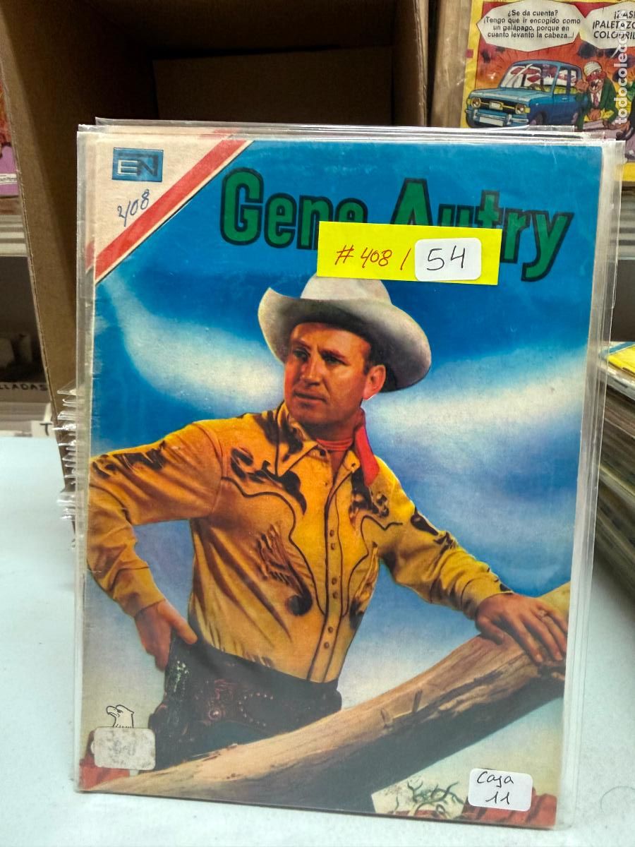 Tebeos: GENE AUTRY EDITORIAL NOVARO SERIE AGUILA NUMERO 408