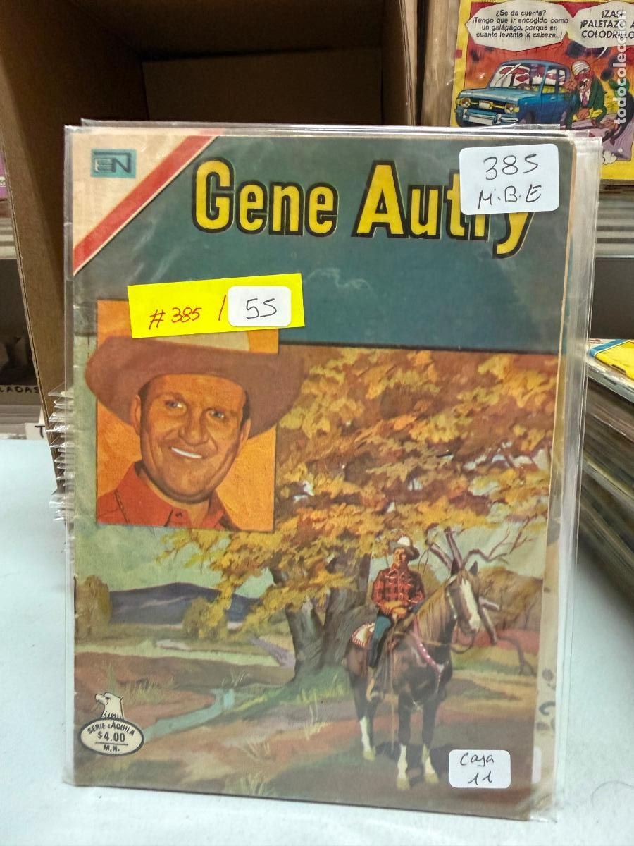 Tebeos: GENE AUTRY EDITORIAL NOVARO SERIE AGUILA NUMERO 385