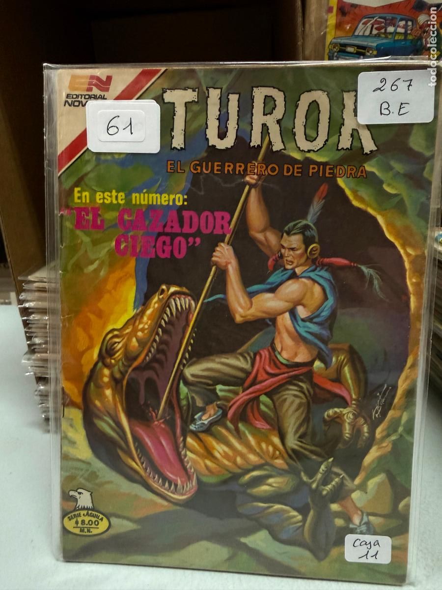 Tebeos: TUROK EDITORIAL NOVARO SERIE AGUILA NUMERO 267