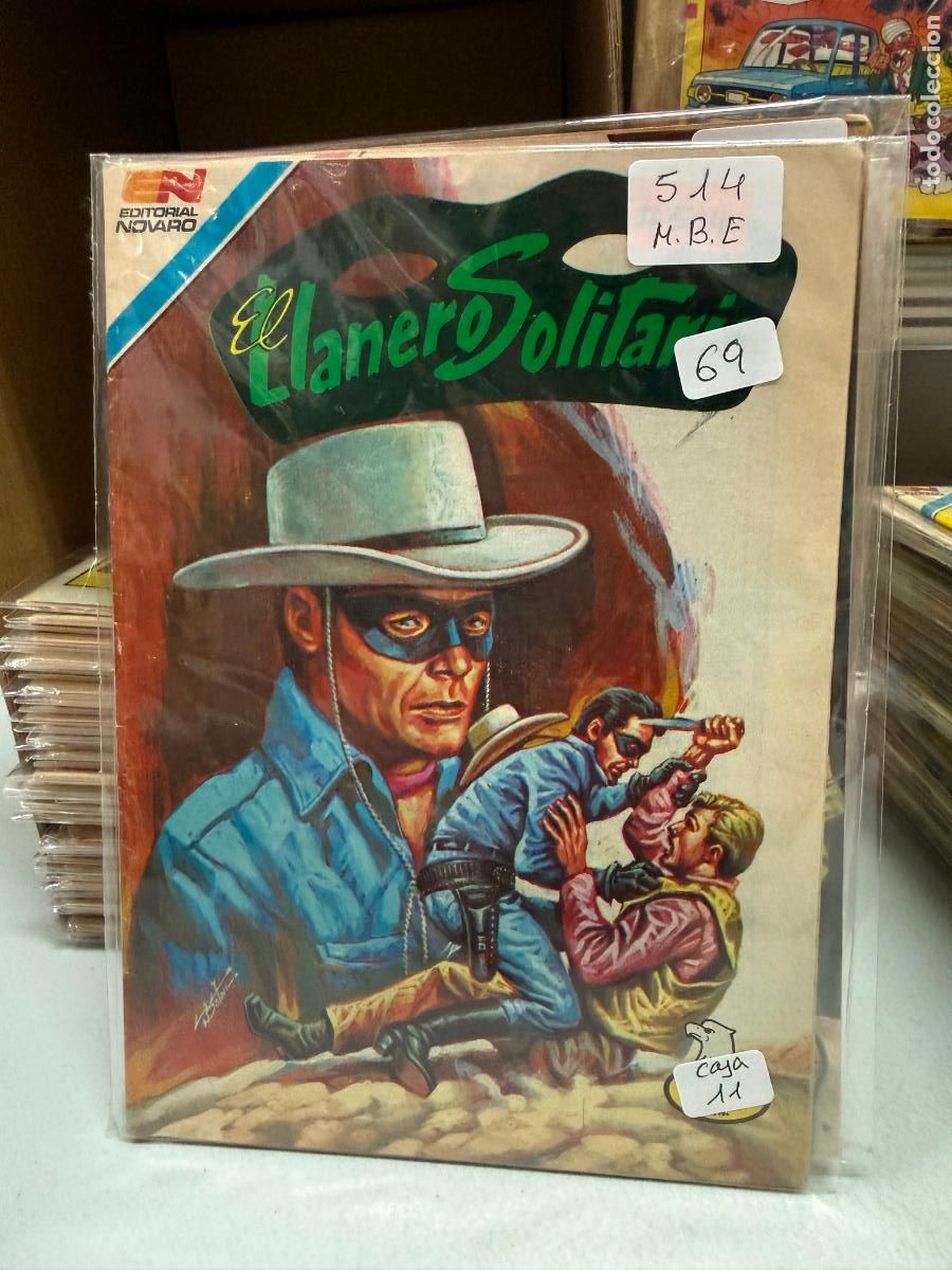 Tebeos: LLANERO SOLITARIO EDITORIAL NOVARO SERIE AGUILA NUMERO 514