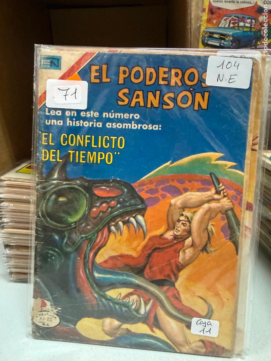 Tebeos: EL PODEROSO SANSON EDITORIAL NOVARO SERIE AGUILA NUMERO 104