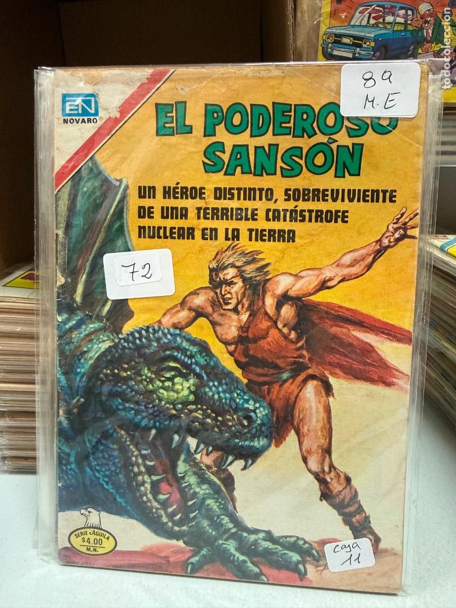 Tebeos: EL PODEROSO SANSON EDITORIAL NOVARO SERIE AGUILA NUMERO 89