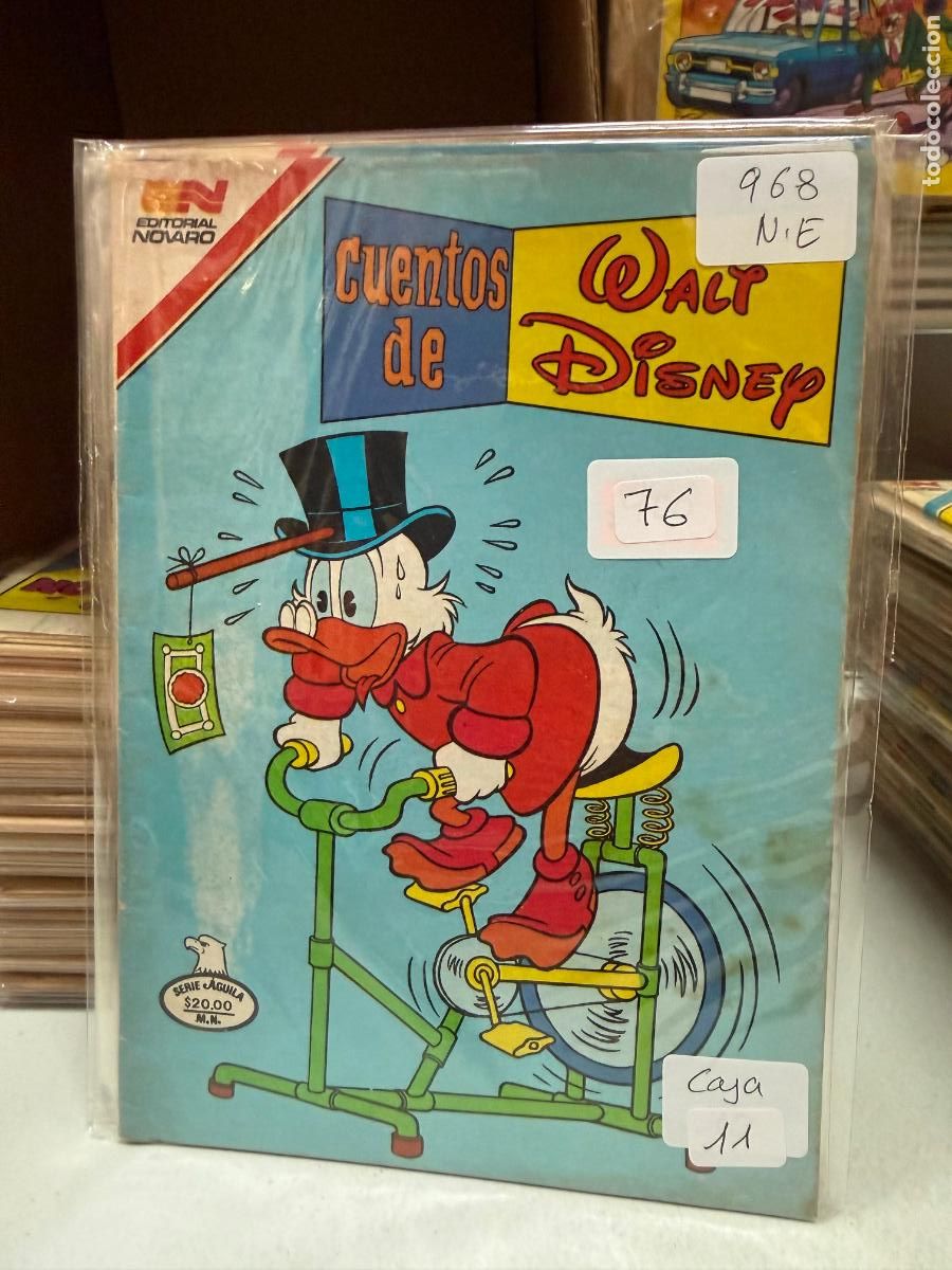 Tebeos: CUENTOS DE WALT DISNEY EDITORIAL NOVARO SERIE AGUILA NUMERO 968