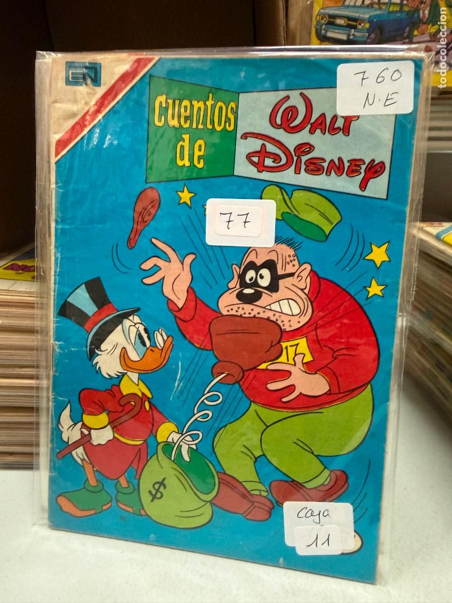 Tebeos: CUENTOS DE WALT DISNEY EDITORIAL NOVARO SERIE AGUILA NUMERO 760