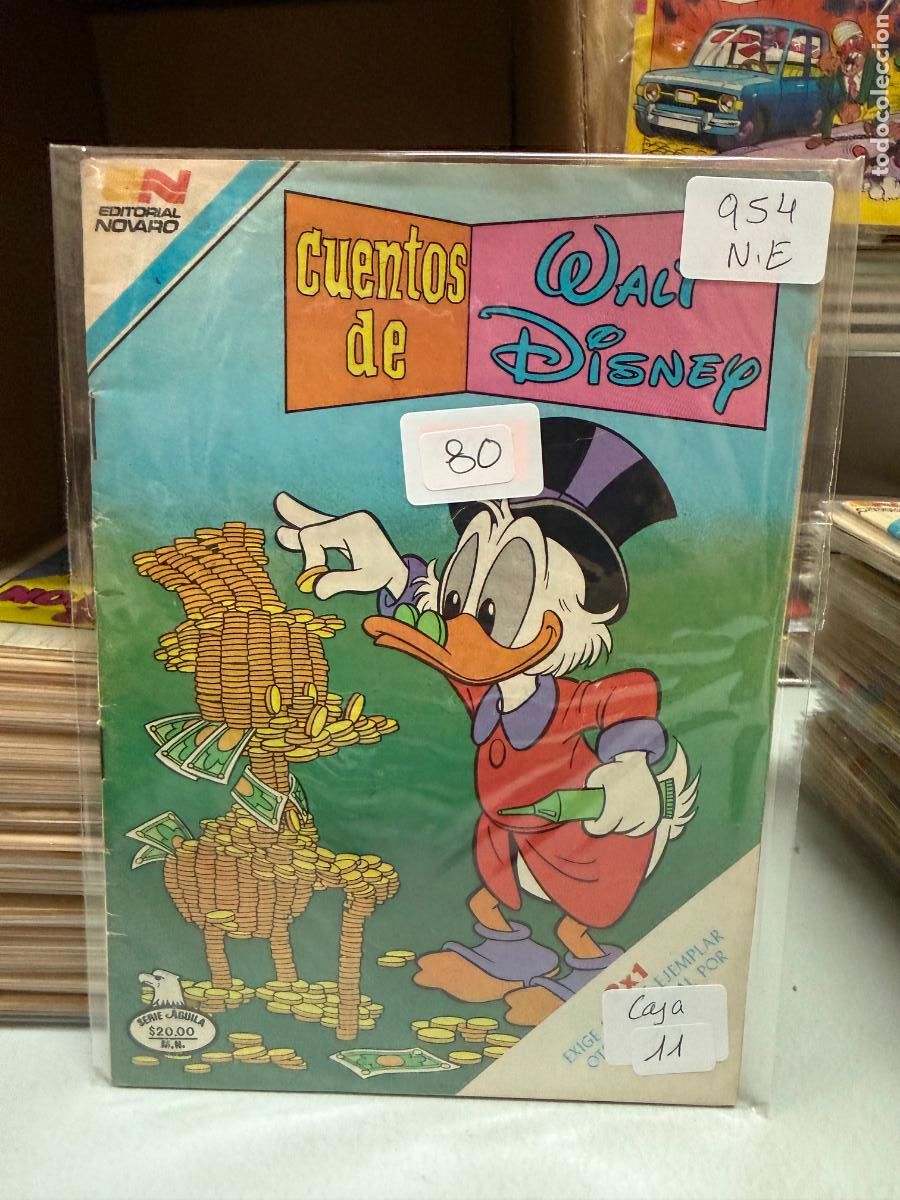 Tebeos: CUENTOS DE WALT DISNEY EDITORIAL NOVARO SERIE AGUILA NUMERO 954