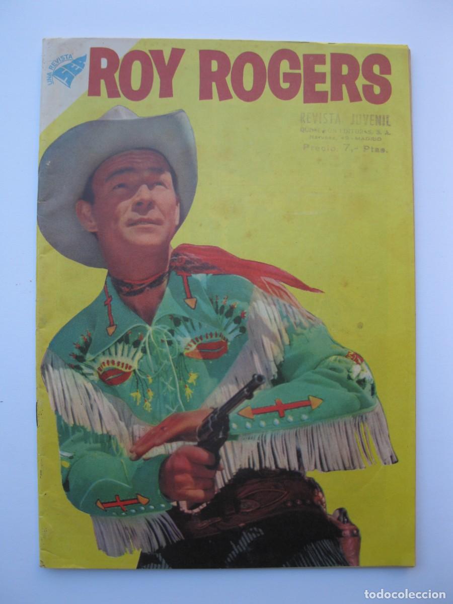 Tebeos: ROY ROGERS - A&Ntilde;O VII - N&ordm; 77 - ORIGINAL - EDICIONES RECREATIVAS (M&Eacute;XICO) - A&Ntilde;O 1959.