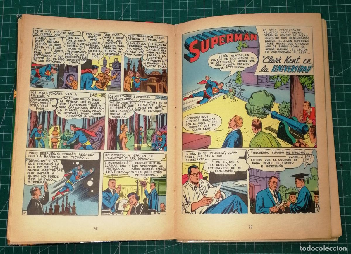 Tebeos: SUPERMAN. EXTRA 2 (Librocomic). - Novaro, 1979. - EJEMPLAR FATIGADO - Foto 9