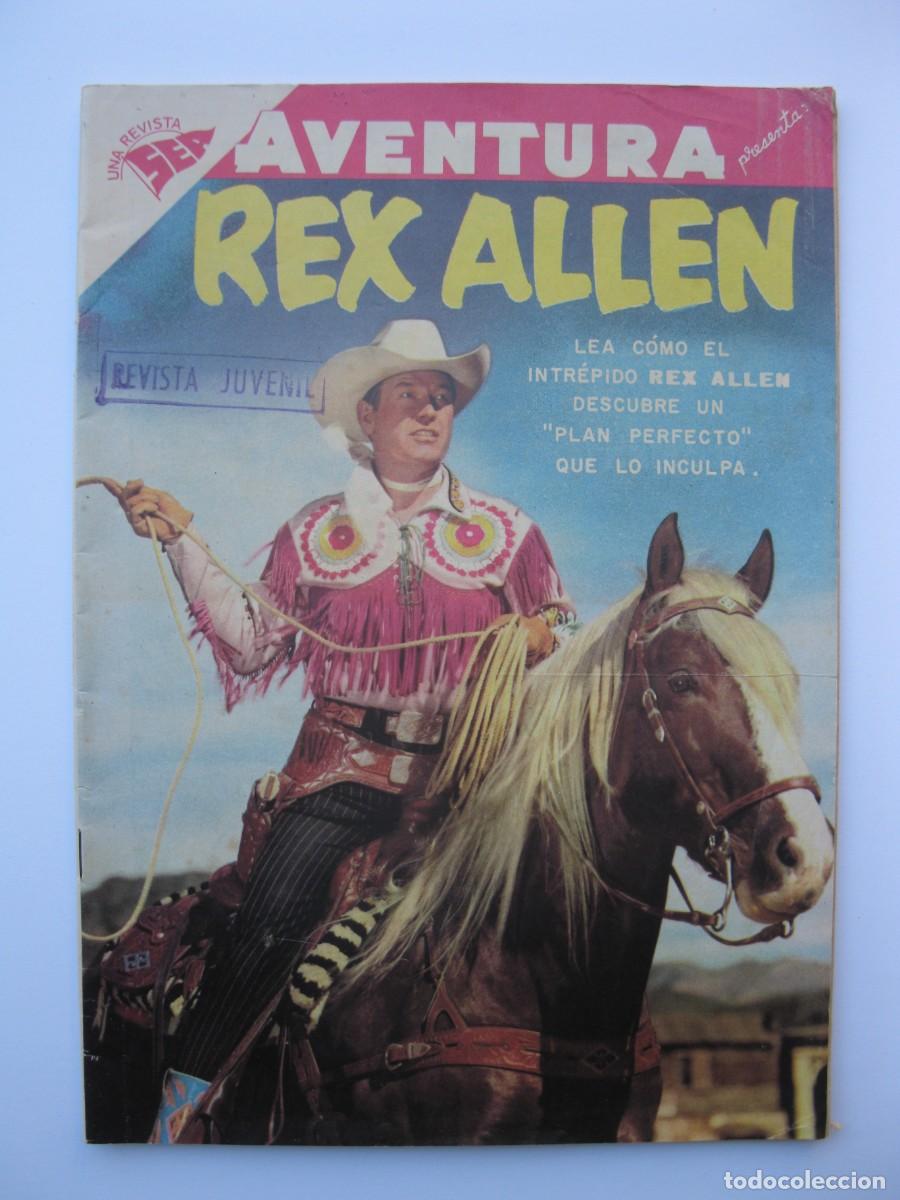 Tebeos: AVENTURA - A&Ntilde;O V - N&ordm; 93 - REX ALLEN - ORIGINAL - SEA (M&Eacute;XICO) - A&Ntilde;O 1958.