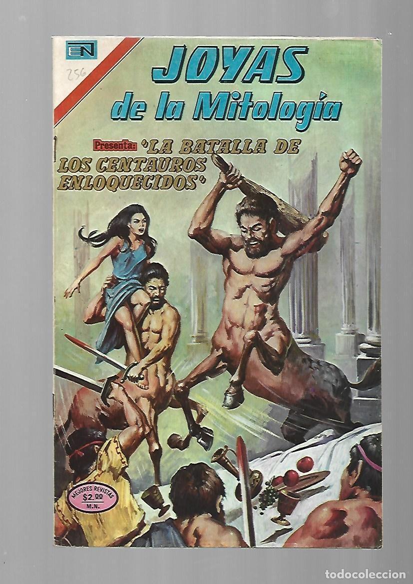 Tebeos: Joyas de la mitolog&iacute;a, 256: la batalla de los centauros enloquecidos, 1974, Novaro, muy buen estado