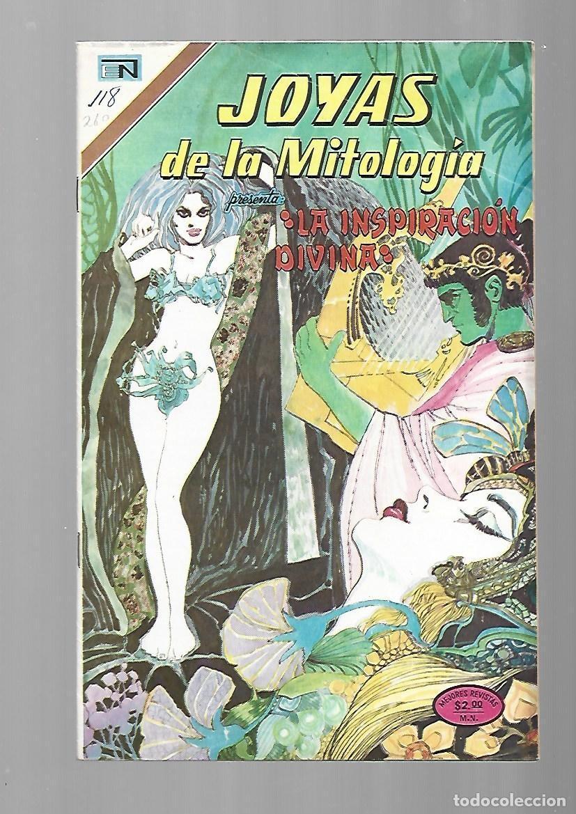 Tebeos: Joyas de la mitolog&iacute;a, 260: la inspiraci&oacute;n divina, 1974, Novaro, muy buen estado