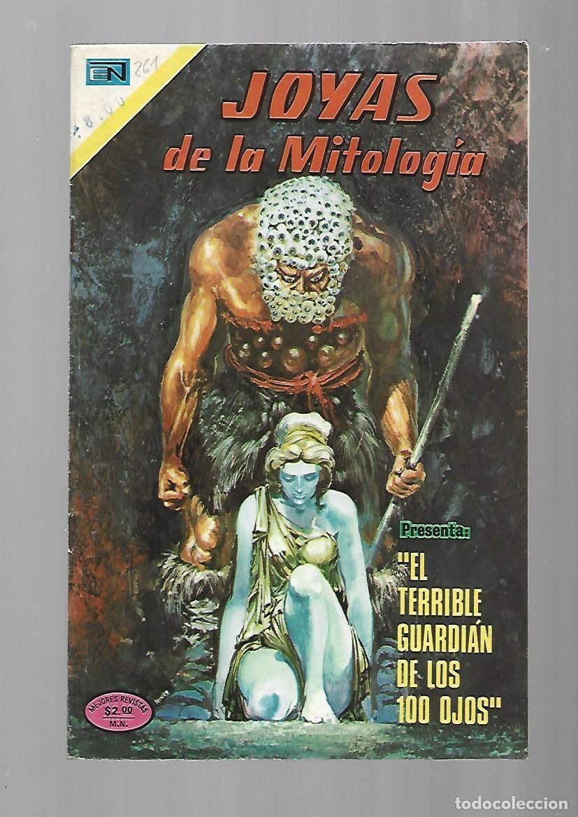 Tebeos: Joyas de la mitolog&iacute;a, 261: el terrible guardian de los 100 ojos, 1974, Novaro, muy buen estado
