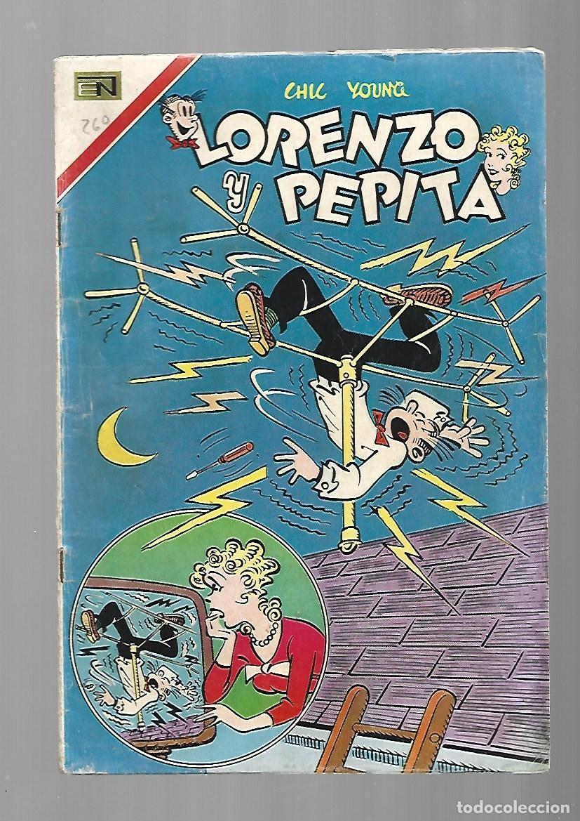 Tebeos: Lorenzo y Pepita, 260, 1967, Novaro, buen estado