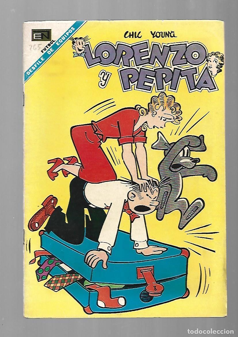 Tebeos: Lorenzo y Pepita, 265, 1968, Novaro, muy buen estado