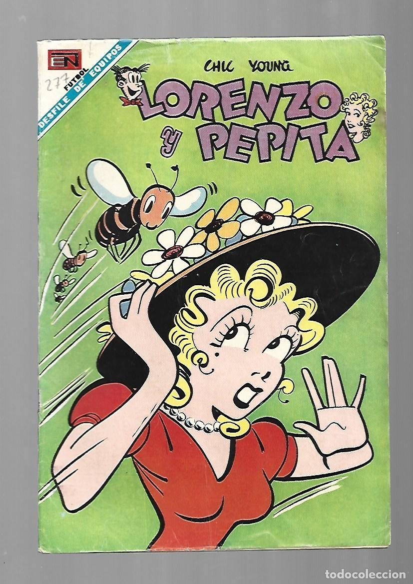 Tebeos: Lorenzo y Pepita, 277, 1968, Novaro, muy buen estado
