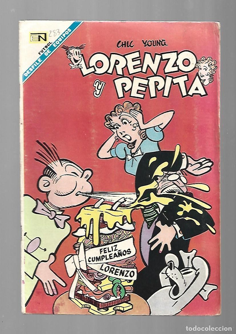 Tebeos: Lorenzo y Pepita, 283, 1968, Novaro, muy buen estado