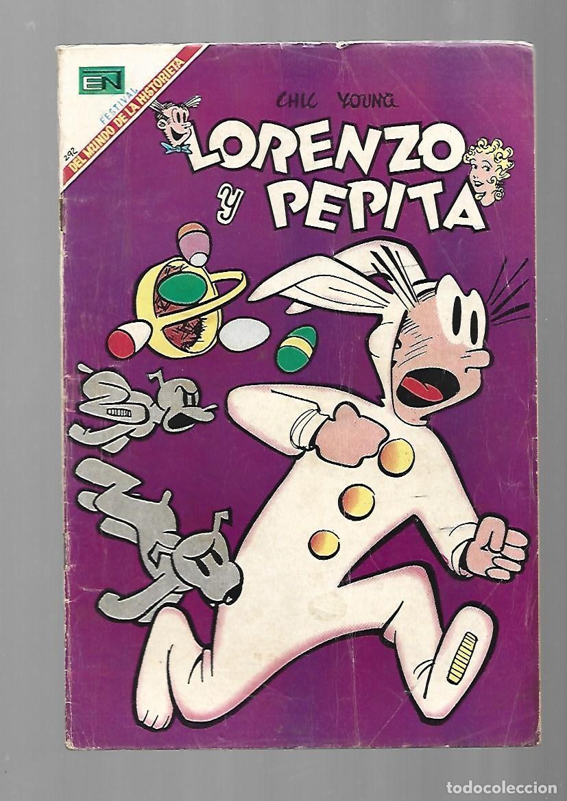 Tebeos: Lorenzo y Pepita, 292, 1969, Novaro, buen estado