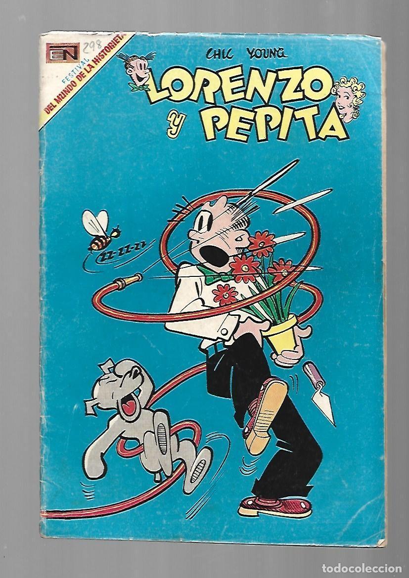 Tebeos: Lorenzo y Pepita, 298, 1969, Novaro, muy buen estado