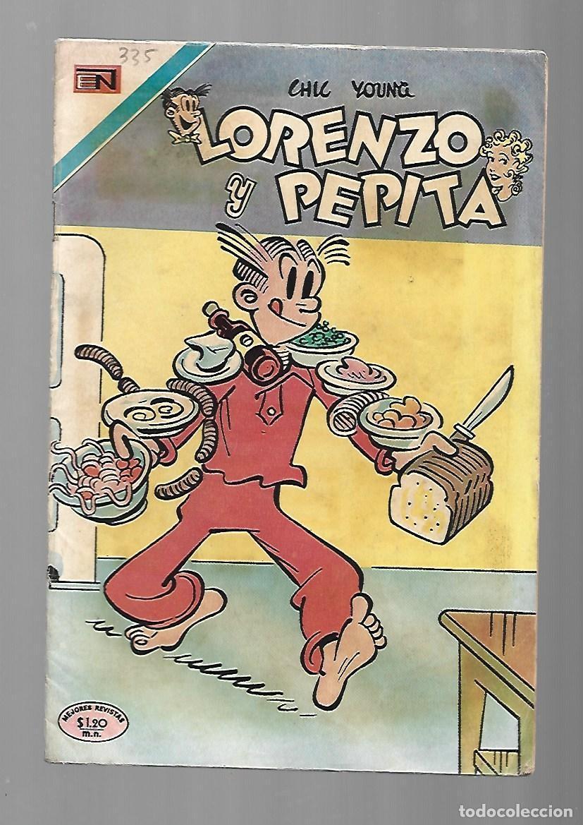 Tebeos: Lorenzo y Pepita, 335, 1970, Novaro, buen estado