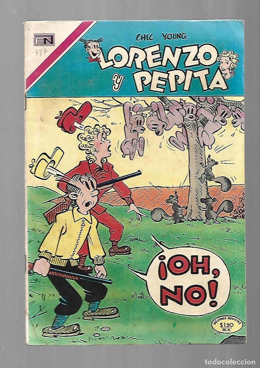 Tebeos: Lorenzo y Pepita, 337, 1970, Novaro, muy buen estado