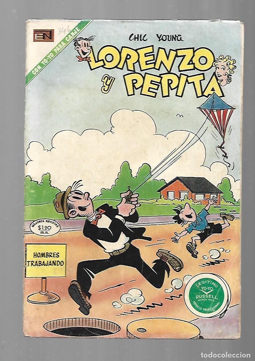 Tebeos: Lorenzo y Pepita, 346, 1971, Novaro, muy buen estado