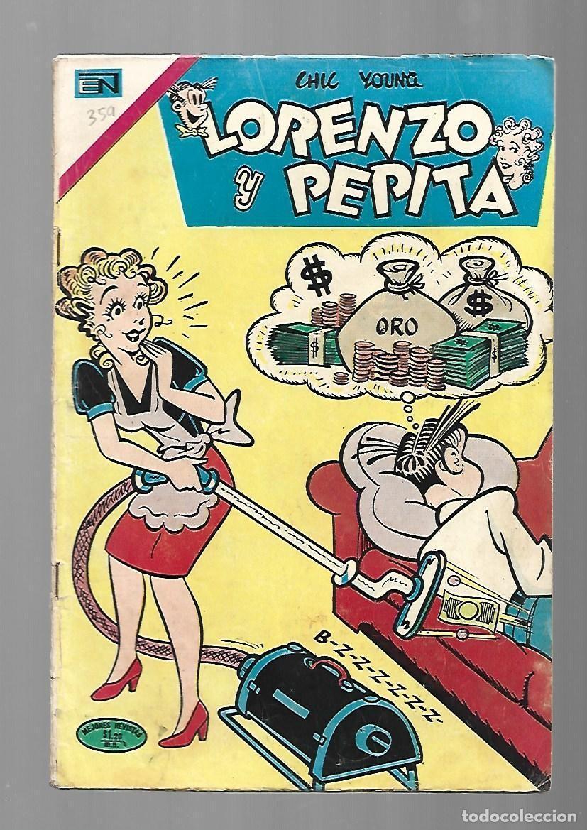 Tebeos: Lorenzo y Pepita, 359, 1971, Novaro, muy buen estado