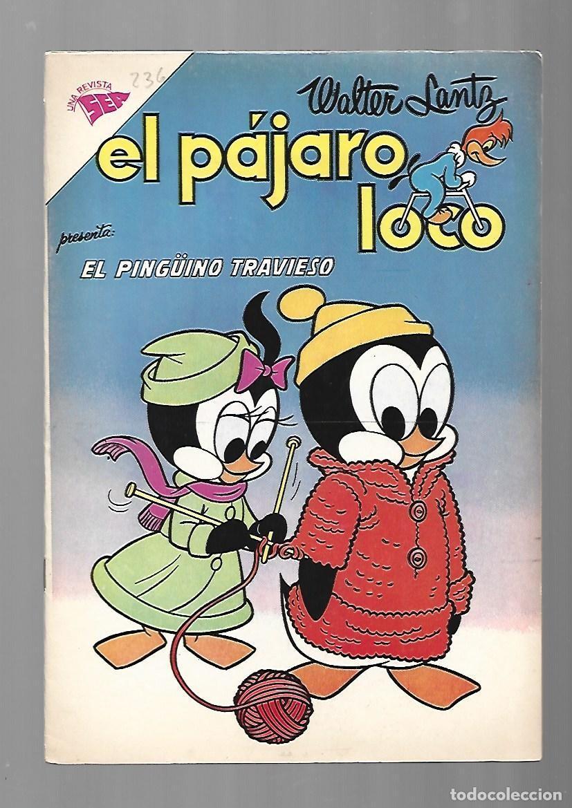 Tebeos: El pajaro loco, 236, SEA, 1962, muy buen estado