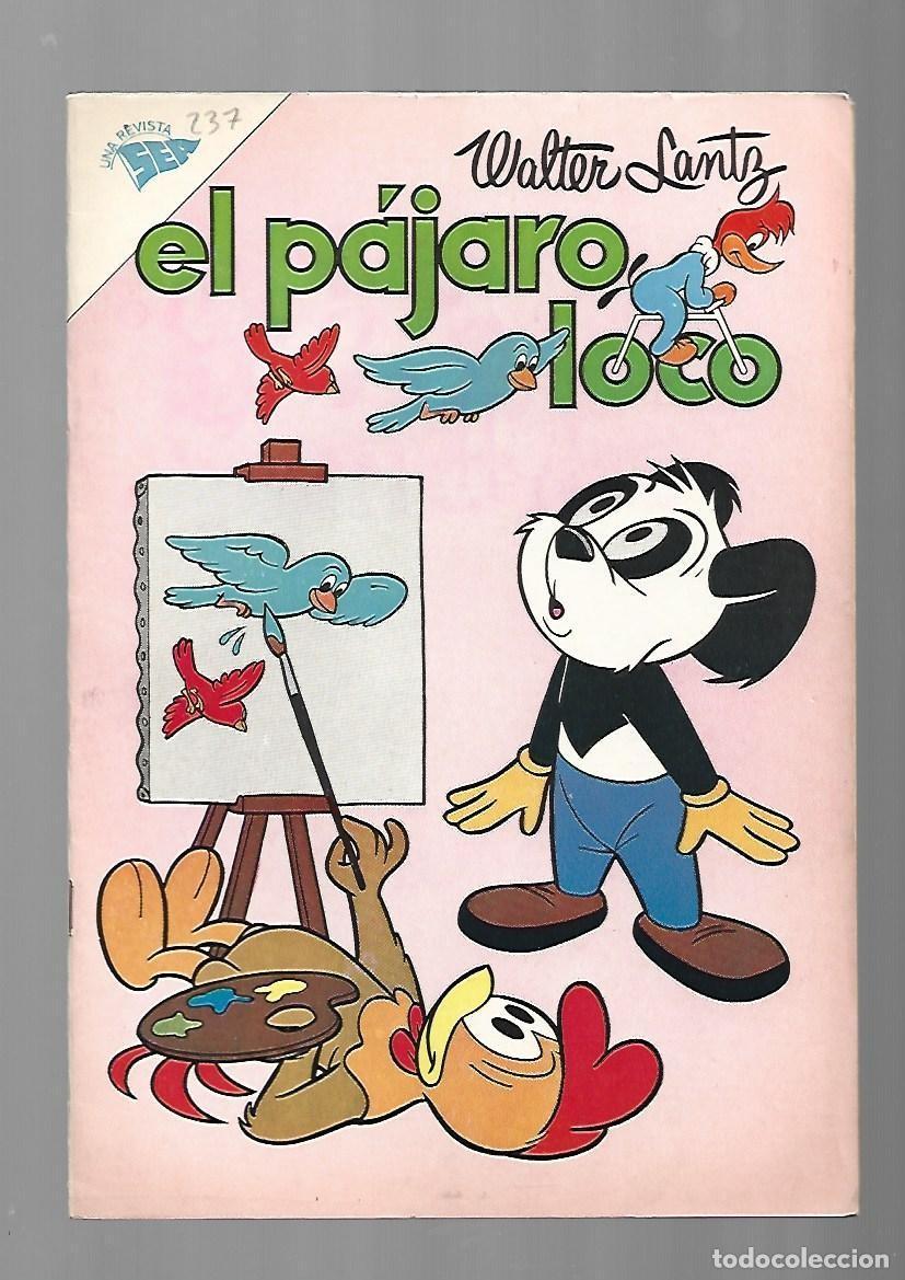Tebeos: El pajaro loco, 237, SEA, 1962, muy buen estado