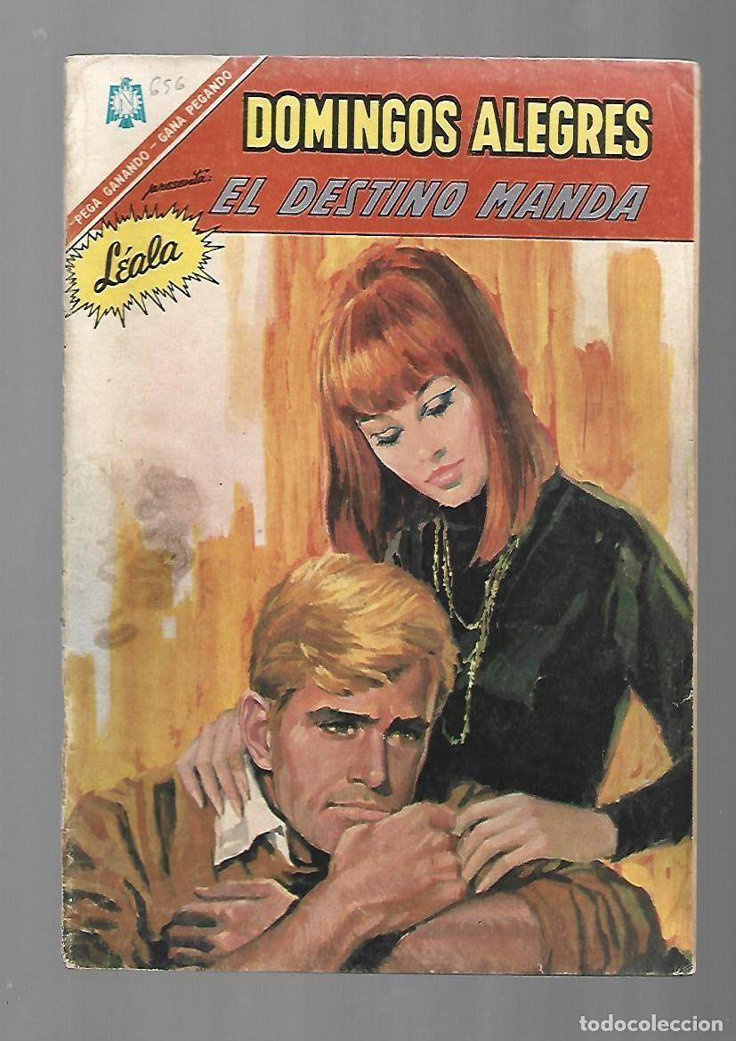 Tebeos: Domingos alegres, 656: el destino manda, 1966, Novaro, muy buen estado