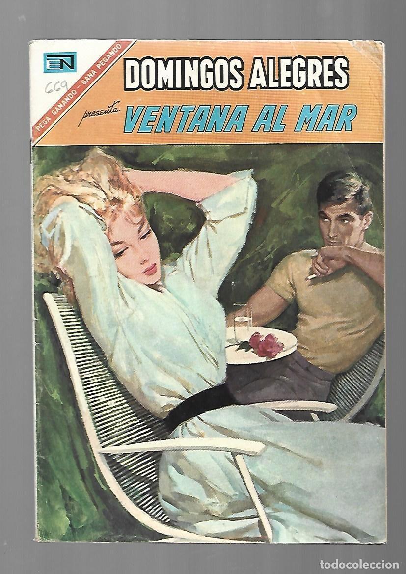 Tebeos: Domingos alegres, 669: ventana al mar, 1967, Novaro, muy buen estado
