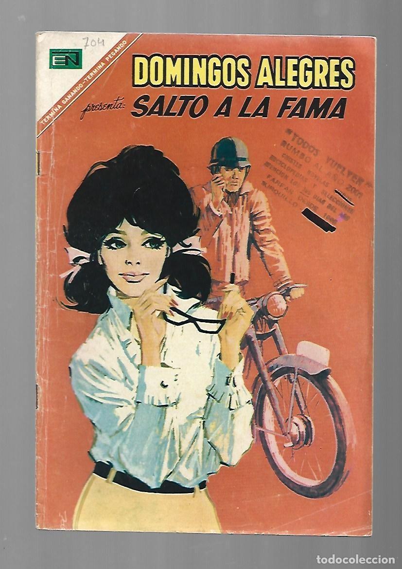 Tebeos: Domingos alegres, 704: salto a la fama, 1967, Novaro, muy buen estado