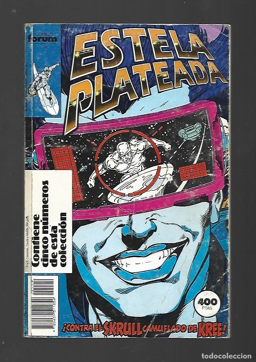 Tebeos: Estela Plateada, retapado 16 al 20, 1990, Forum buen estado