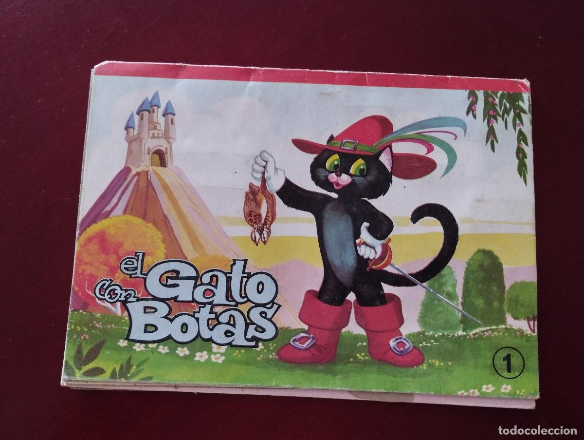 Tebeos: CUENTOS CL&Aacute;SICOS PANOR&Aacute;MICOS - EL GATO CON BOTAS - CARLOS BUSQUETS - ED. ROMA 1972