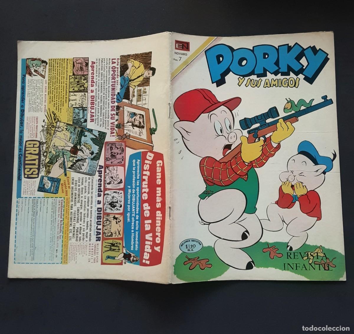 Comics: PORKY Y SUS AMIGOS # ED, NOVARO, S.A. # LOTE DE TEBEOS/COMIC # 28 UD.