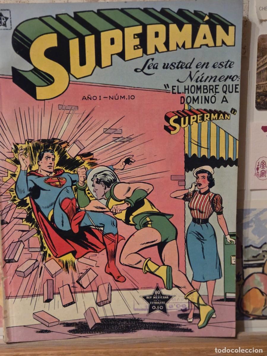 Comics: SUPERMAN EDITORIAL NOVARO N&ordm; 10 Diciembre 1952(USA ACTION COMICS165 1952)