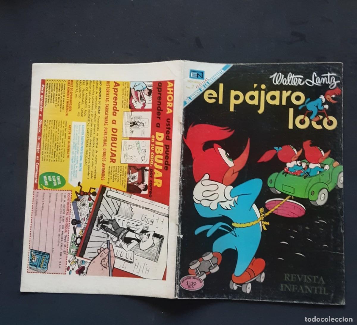 Comics: EL PAJARO LOCO # ED. NOVARO, S.A.# LOTE 21 TEBEOS/COMIC # 1950
